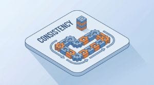 Consistency, the gears of a machine